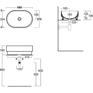 Купить Раковина Simas Po.Mo PO 02 в Москве с доставкой Раковина Simas Po.Mo PO 02