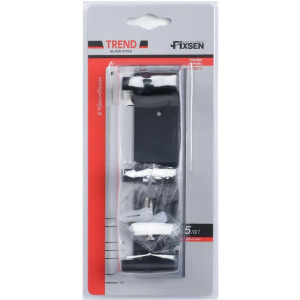 Крючок Fixsen Trend FX-97805-3 черный, 3 крючка