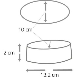 Мыльница Ridder Laila 2159310 черная