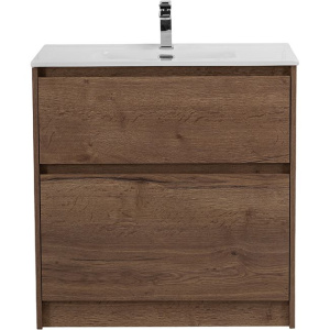 Купить Тумба с раковиной BelBagno Kraft 100 напольная, rovere tabacco, раковина BB1000ETL в Москве с доставкой Тумба с раковиной BelBagno Kraft 100 напольная, rovere tabacco, раковина BB1000ETL