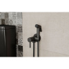 Гигиенический душ Bravat D9151BW-ENG со смесителем, чёрный