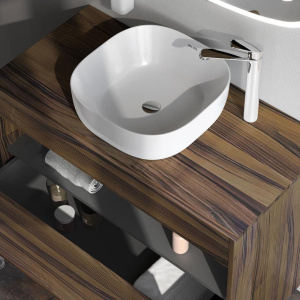 Купить Мебель для ванной AM.PM Func 100 дуб крафт, со столешницей, раковина M8FWCC30430WG в Москве с доставкой Мебель для ванной AM.PM Func 100 дуб крафт, со столешницей, раковина M8FWCC30430WG