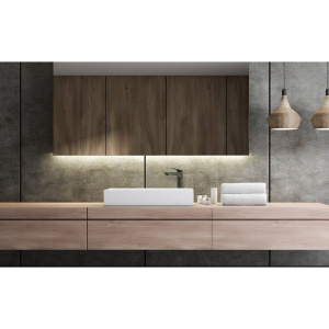 Купить Смеситель для раковины Lemark Bronx LM3709GM графит в Москве с доставкой Смеситель для раковины Lemark Bronx LM3709GM графит