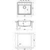 Мойка кухонная Dr. Gans Nika 570 дюна