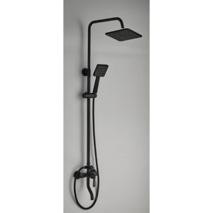 Душевая стойка BOCH MANN Eco Quadro Black BM8427 черная