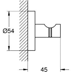 Купить Крючок Grohe Essentials 40364001 в Москве с доставкой Крючок Grohe Essentials 40364001