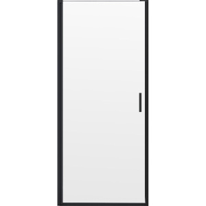 Душевая дверь в нишу Vincea Alpha VDP-3AL900CLB 90 см, стекло прозрачное, черный