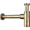 Сифон для раковины SantiLine SL-117, бронза