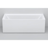 Акриловая ванна AM.PM Inspire V2.0 180x80 см, с каркасом, со шторкой