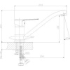 Смеситель для кухни Rossinka S S35-21