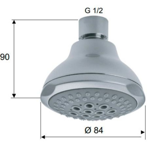 Верхний душ Remer 355FOX