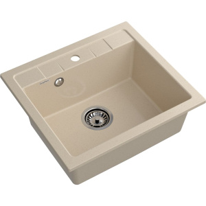 Купить Мойка кухонная GranFest Quadro Q-561 кашемир в Москве с доставкой Мойка кухонная GranFest Quadro Q-561 кашемир