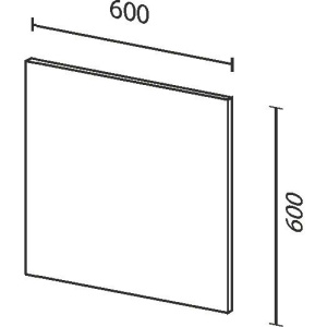 Купить Зеркало Sanvit Панорама 60 Black в Москве с доставкой Зеркало Sanvit Панорама 60 Black