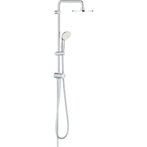 Душевая стойка Grohe BauFlow 27389002 + Смеситель для душа Grohe BauFlow 23632000