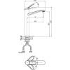 Смеситель для раковины D&K Rialto DA1062041