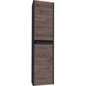 Шкаф-пенал Grossman Смарт 30 веллингтон, графит, универсальный