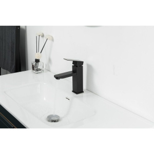 Купить Смеситель для раковины Frap H802-6 F10802-6 черный в Москве с доставкой Смеситель для раковины Frap H802-6 F10802-6 черный