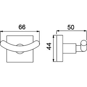 Крючок Timo Selene 12012/03