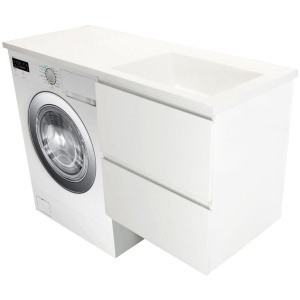 Тумба с раковиной Эстет Dallas Luxe 110 R подвесная, 2 ящика