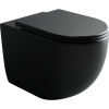 Унитаз приставной Ceramicanova Metropol CN4004MB чёрный матовый
