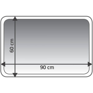 Коврик Ridder Fresh 7021410 60x90