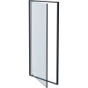 Душевая дверь в нишу Акватек AQ ARI PI 09020BL 90 см, черная матовая