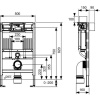 Система инсталляции для унитазов TECE 9300380
