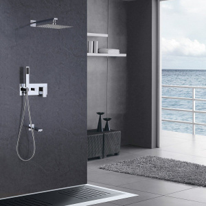 Душевой комплект Abber Daheim AF8217 С ВНУТРЕННЕЙ ЧАСТЬЮ, хром