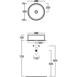 Раковина Simas Folio FO01bi 40 см