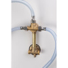 Душевая кабина Niagara Classic NG-2507-14BKG, 80х80 см, без крыши, с гидромассажем