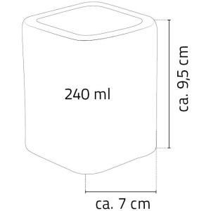 Купить Стакан Ridder Zelda 2169101 в Москве с доставкой Стакан Ridder Zelda 2169101