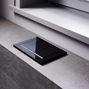 Кнопка смыва Geberit Omega 30 115.080.KM.1 черная