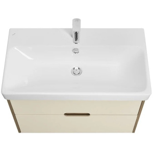 Тумба с раковиной Aquaton Оливия 75 1A2831K0OLVG0 дуб веллингтон