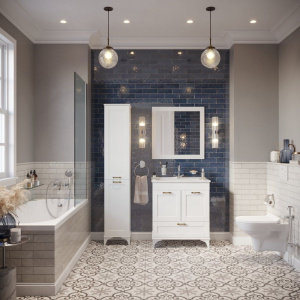 Купить Шкаф-пенал Sanflor Ванесса 2 L, напольный, белый в Москве с доставкой Шкаф-пенал Sanflor Ванесса 2 L, напольный, белый