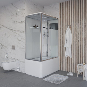 Душевая кабина Niagara Ultra NG-307-01R 120х80, с высоким поддоном