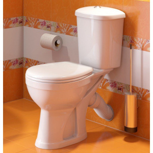 Купить Унитаз-компакт Оскольская керамика Дора Антивсплеск Стандарт в Москве с доставкой Унитаз-компакт Оскольская керамика Дора Антивсплеск Стандарт