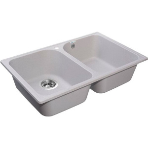 Мойка кухонная GranFest Quarz Z 15 серая