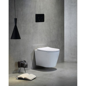 Унитаз подвесной Triton Verso Pro VO-0832 безободковый, с микролифтом