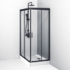 Душевой уголок AM.PM Gem W90G-404-120280-BT 120x80, профиль черный