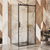 Душевой уголок Ambassador Benefit 19021201HB-90HB 120х90 см, профиль черный, стекло прозрачное