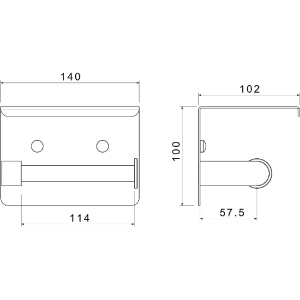 Купить Держатель для туалетной бумаги Aquatek Европа AQ4939BG шлифованное золото в Москве с доставкой Держатель для туалетной бумаги Aquatek Европа AQ4939BG шлифованное золото