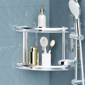 Купить Полка AM.PM Sense L A7456200 2-ярусная, серебристая в Москве с доставкой Полка AM.PM Sense L A7456200 2-ярусная, серебристая