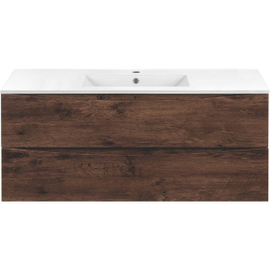 Тумба с раковиной Vincea Mia 120 темный дуб