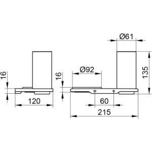 Купить Стакан Keuco Edition 400 11556 с мыльницей, никель в Москве с доставкой Стакан Keuco Edition 400 11556 с мыльницей, никель