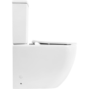 Унитаз-компакт BelBagno Amanda BB051CPR безободковый, крышка BB2031SC с микролифтом, бачок BB051T