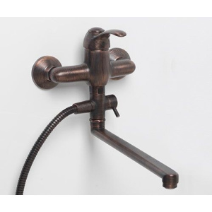 Купить Универсальный смеситель Wasserkraft Isar 1302L темная бронза в Москве с доставкой Универсальный смеситель Wasserkraft Isar 1302L темная бронза