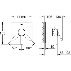 Смеситель для душа Grohe Allure 24069000