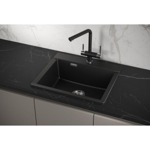 Купить Мойка кухонная Granula Estetica 5804, турмалин в Москве с доставкой Мойка кухонная Granula Estetica 5804, турмалин