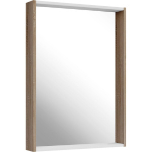 Купить Зеркало ASB-Mebel Лавре 60 дуб бардолино, белое в Москве с доставкой Зеркало ASB-Mebel Лавре 60 дуб бардолино, белое