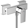 Смеситель для душа Hansgrohe Vernis Shape 71650000 + Душевой гарнитур Hansgrohe Croma 100 Vario 27772000 Unica'C